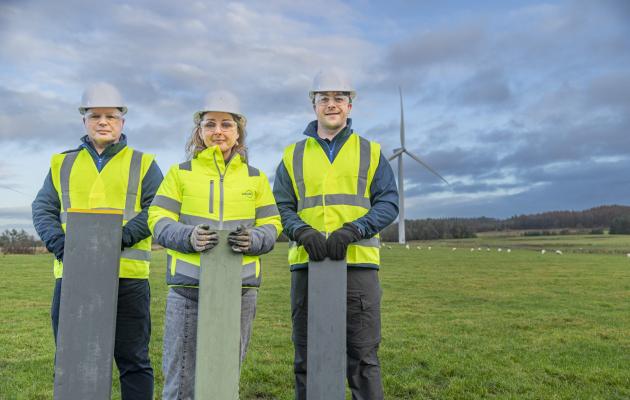 The ReBlade Team with Bladeboard